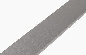 Порог (стык) Русский профиль Т-образный анодированный, 13*900 мм, Серебро матовое